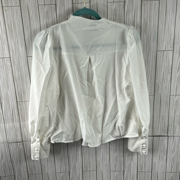 Clothes White Top with Sequined Slacks - Picture 4 of 11